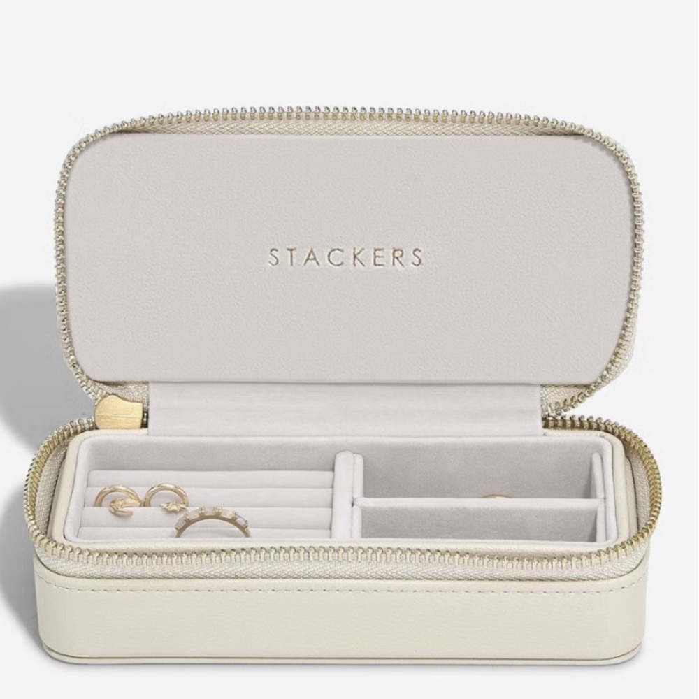 Cream Jewelry Box | Stackers | The Container Store | Travel or Home | NEW
